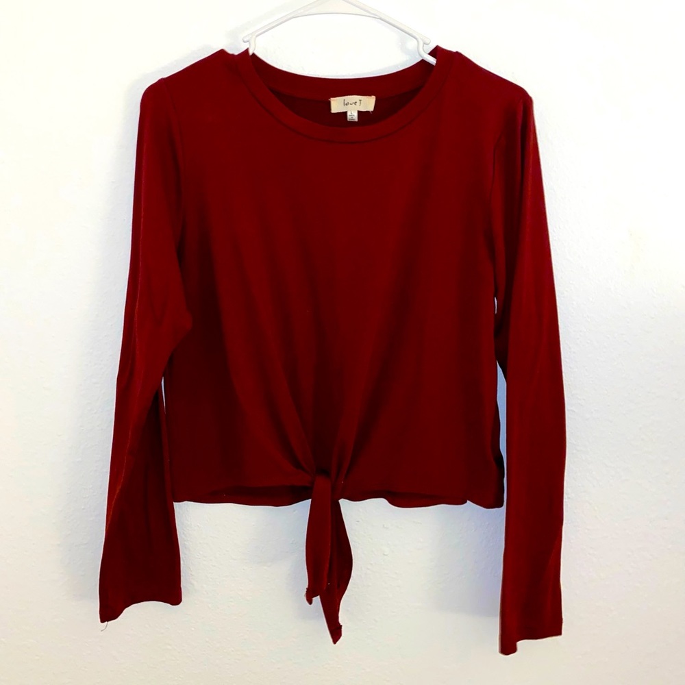 Maroon long sleeve